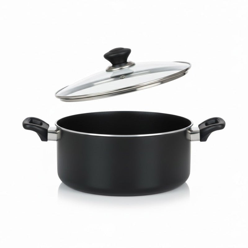 Kitchen King Lumina Casserole Pot with Glass Lid - Homazing
