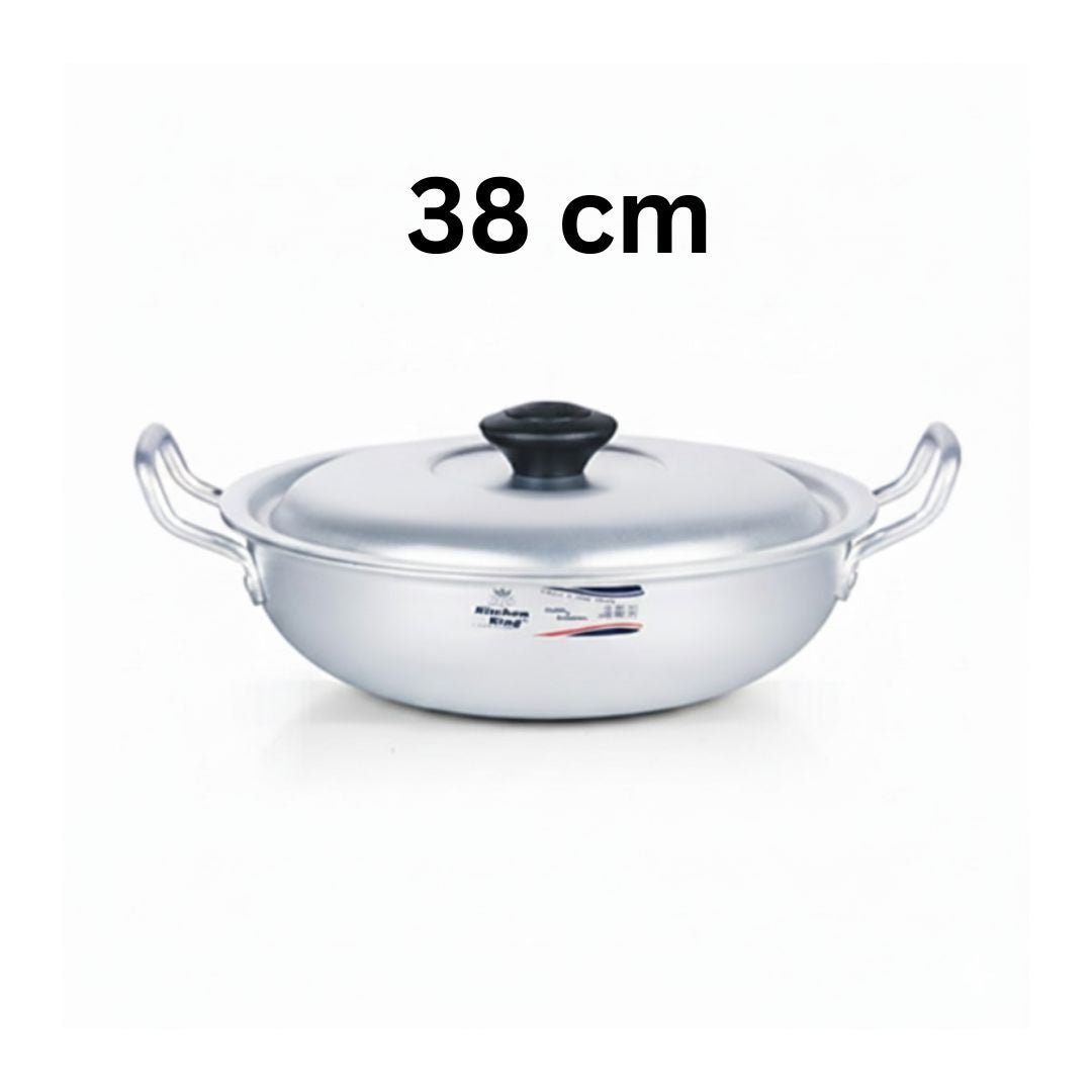 Kitchen King Super Wok Durable Aluminium - Homazing
