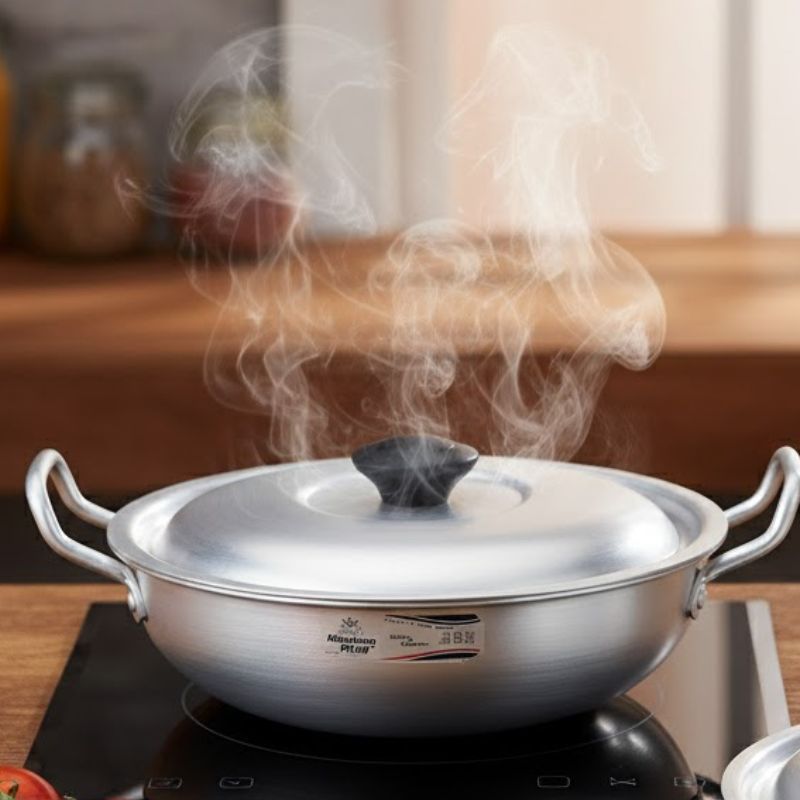 Kitchen King Super Wok Durable Aluminium - Homazing