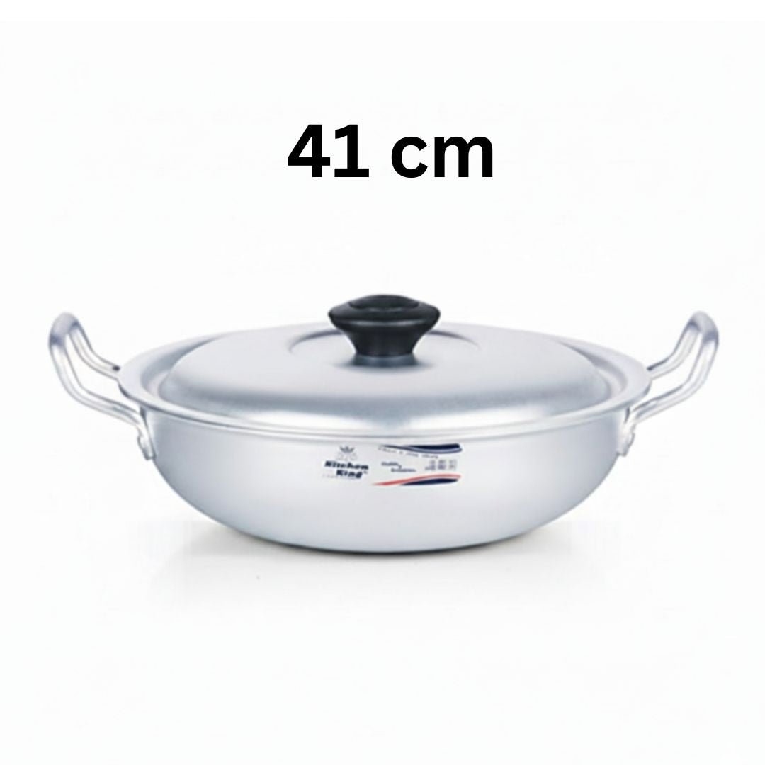 Kitchen King Super Wok Durable Aluminium - Homazing