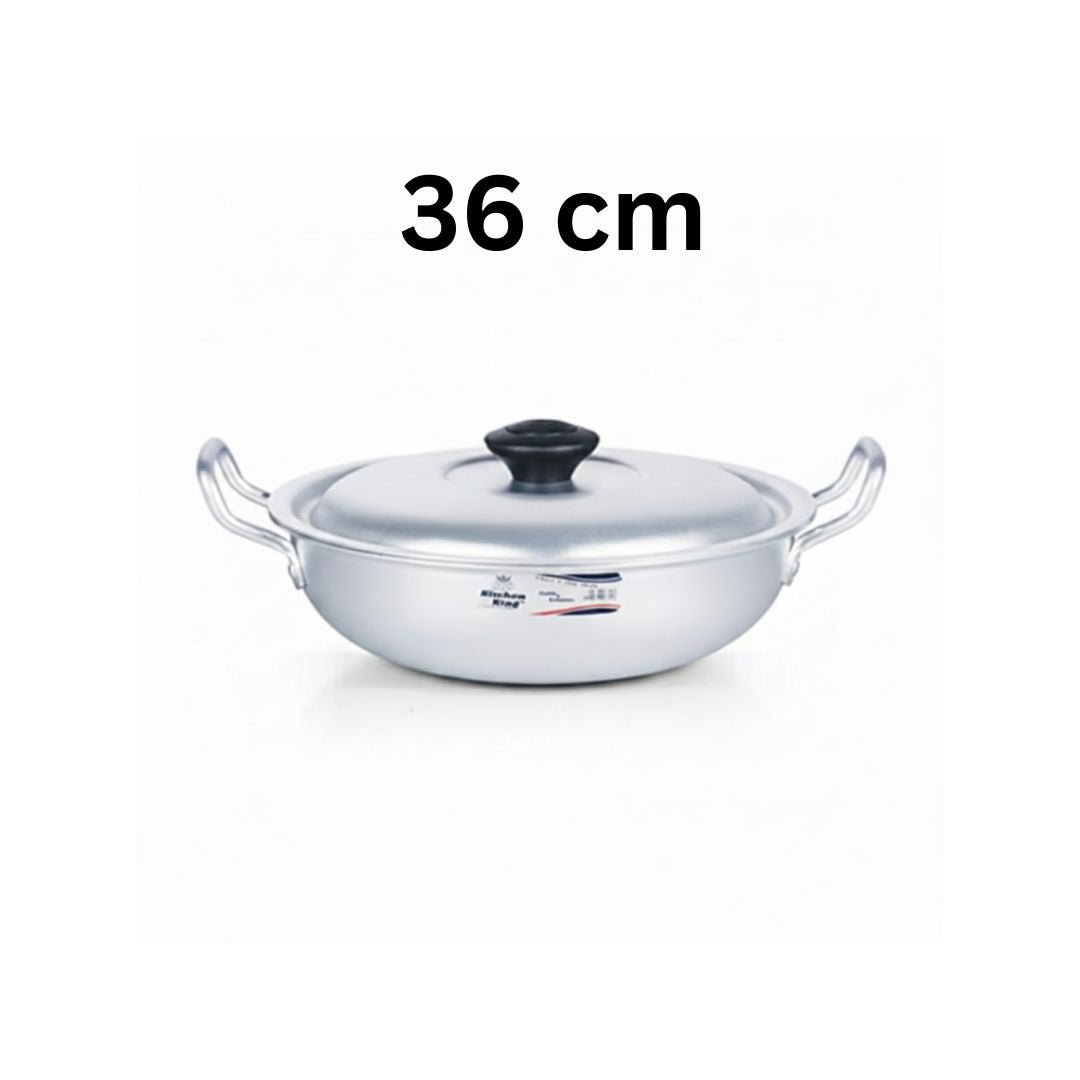 Kitchen King Super Wok Durable Aluminium - Homazing