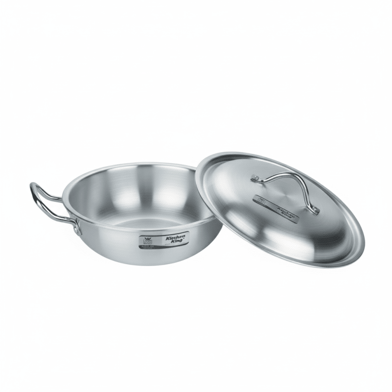 Kitchen King Super Wok Heavy Duty Anodized Aluminium - Homazing