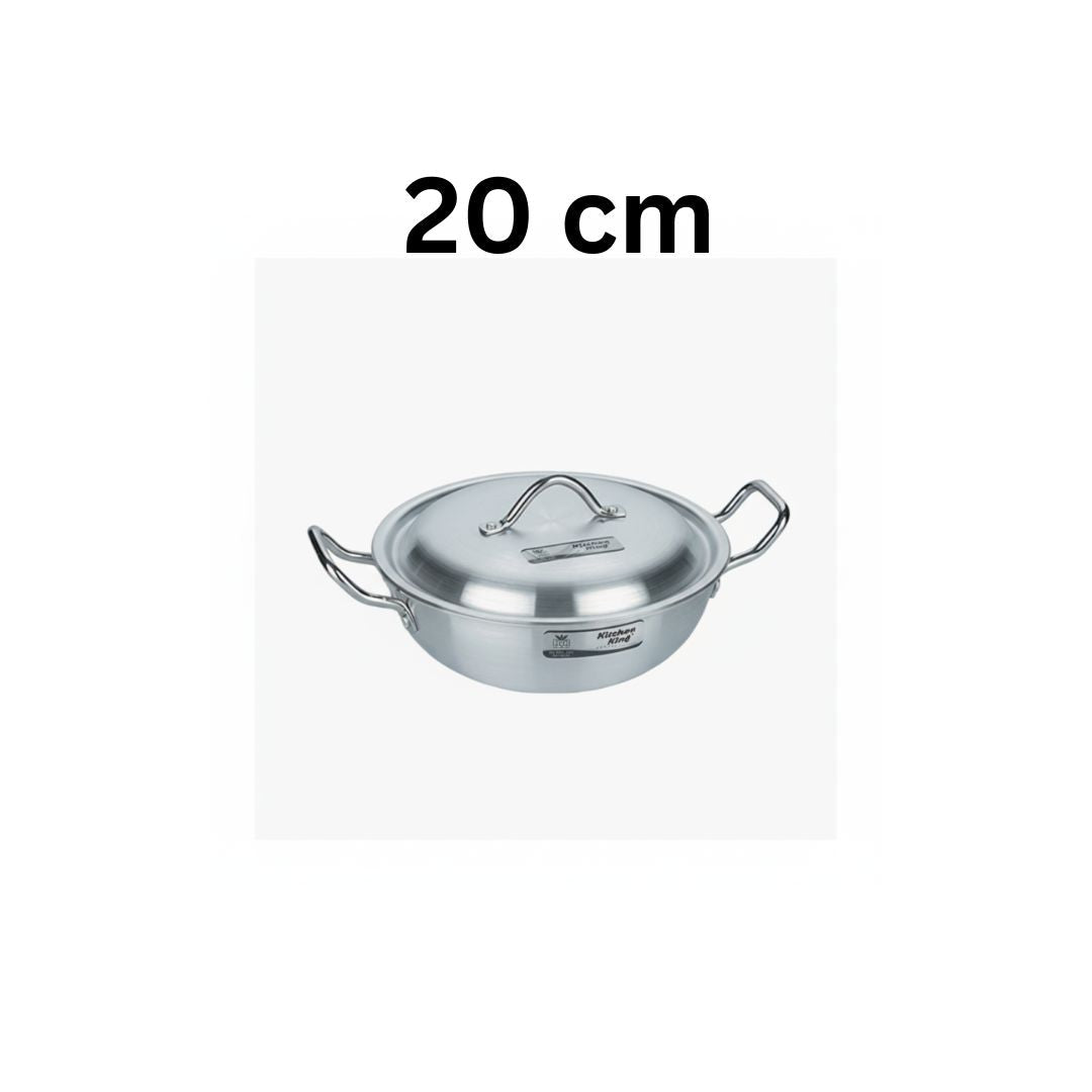 Kitchen King Super Wok Heavy Duty Anodized Aluminium - Homazing