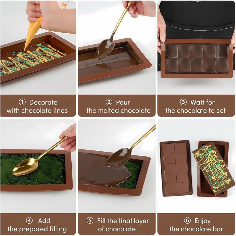 Kunafa Silicone Chocolate Mold - Homazing