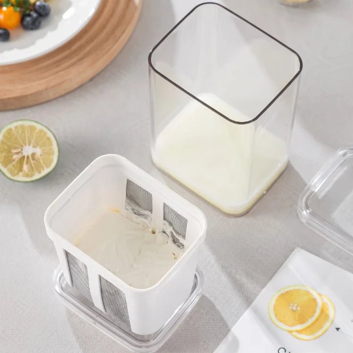 Large Greek Yogurt Maker Strainer 1800ml - Homazing