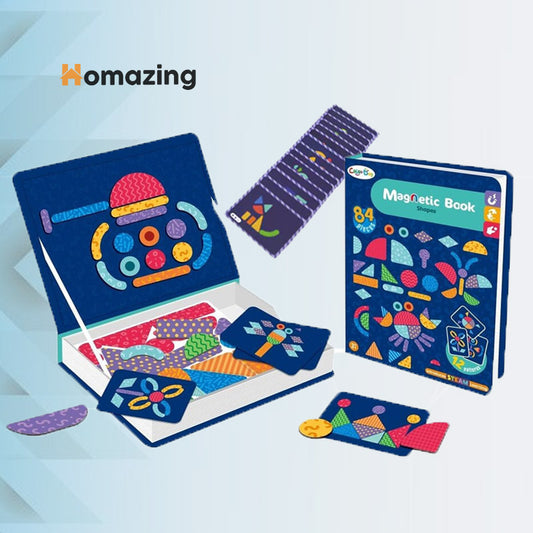 Magnetic Learning Book Educational For Kids-Shape