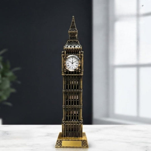 Metal Big Ben Building Model Decorative Landmark Miniature for Home and Office Décor - Homazing