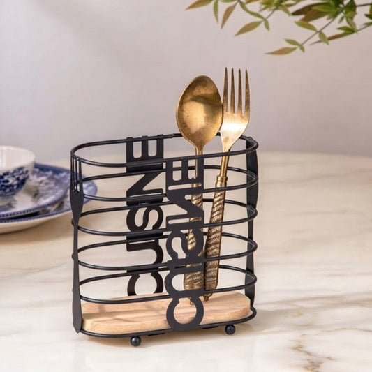 Metal Cutlery Organiser - Homazing