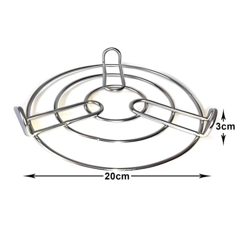 Metal Steaming Rack Stand for Cooker Pot and Kitchen Steam Cooking - Homazing