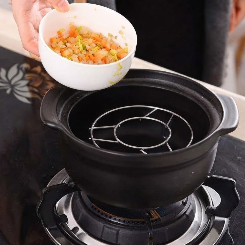 Metal Steaming Rack Stand for Cooker Pot and Kitchen Steam Cooking - Homazing