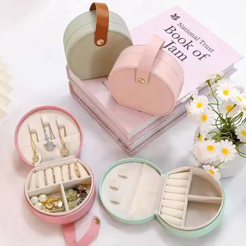 Mini Jewellery Box Portable Accessories Storage Case - Homazing
