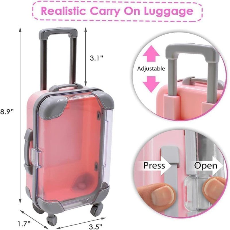 Mini Trolley Storage Organizer Case - Homazing