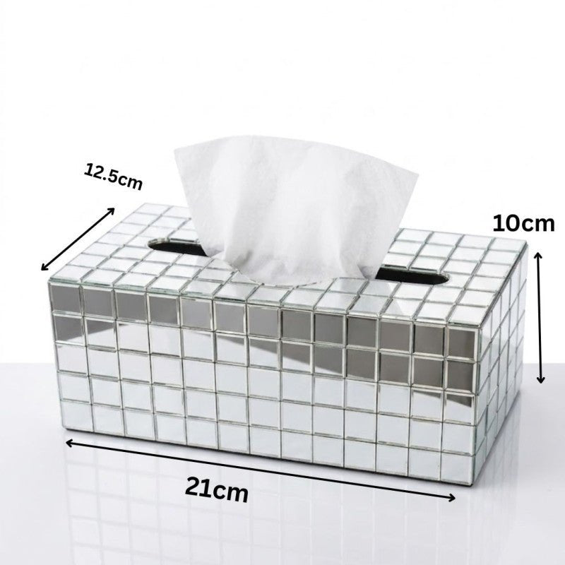 Modern Tissue Box Elegant Home & Office Tissue Holder - Homazing