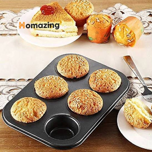 6 Unit Cup Cake Muffin Tray