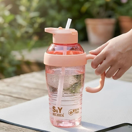 Plastic Sipper Water Bottle 1300ML Large Capacity Bottle - Homazing