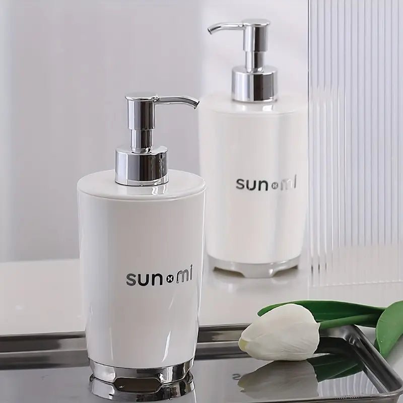 Plastic Soap Dispenser Refillable Liquid Soap Pump Bottle - Homazing