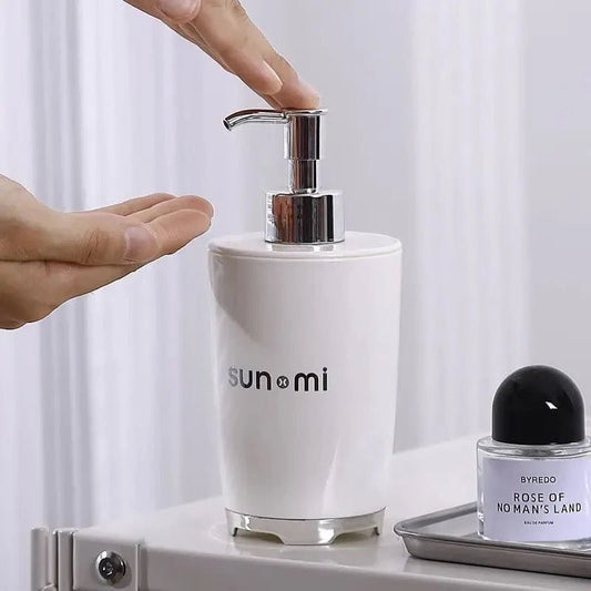 Plastic Soap Dispenser Refillable Liquid Soap Pump Bottle - Homazing