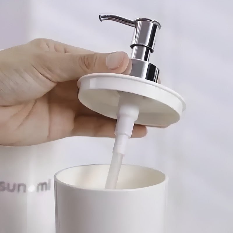 Plastic Soap Dispenser Refillable Liquid Soap Pump Bottle - Homazing