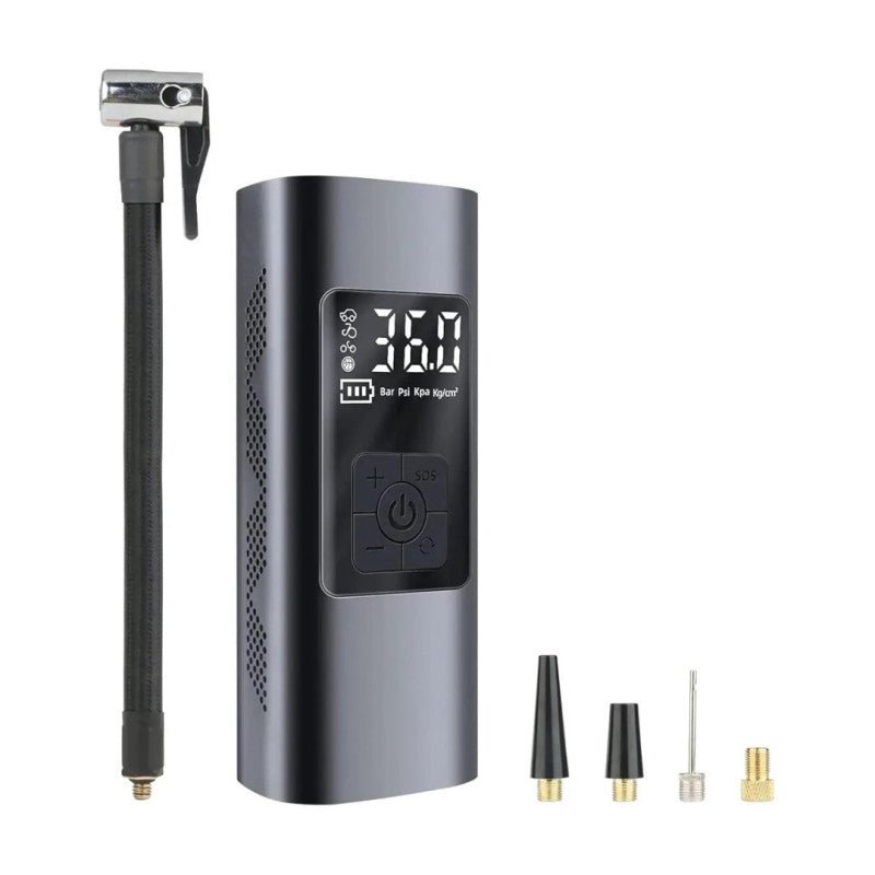Portable Rechargeable Air Compressor 2000MAH Electric Air Pump - Homazing