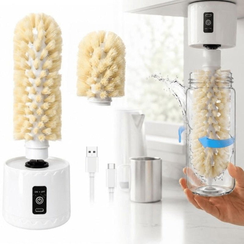 Rechargeable 360° Electric Cup Cleaning Brush - Homazing