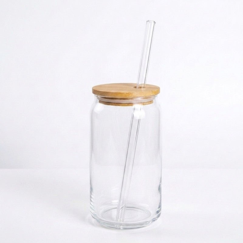 Round 350ML Tumbler with Wooden Lid & Straw - Homazing
