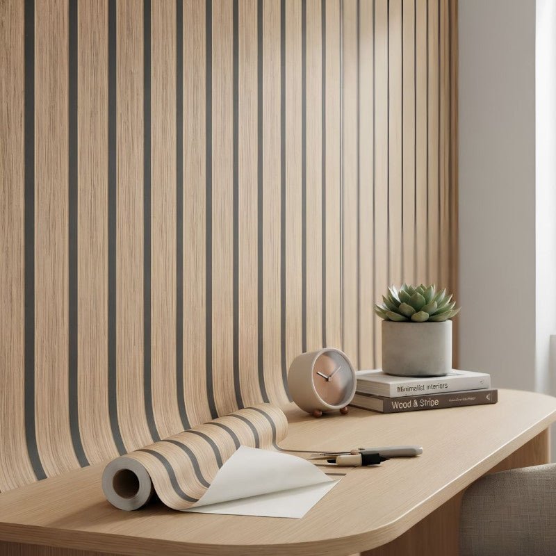 Self Adhesive Wood Grain Wall Wallpaper - Homazing