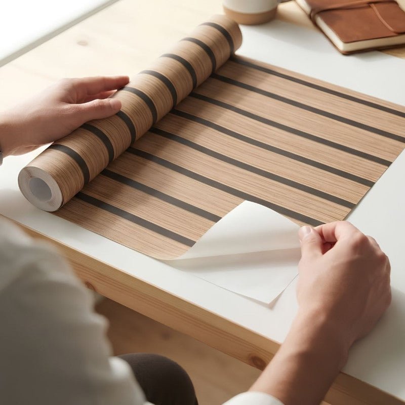 Self Adhesive Wood Grain Wall Wallpaper - Homazing