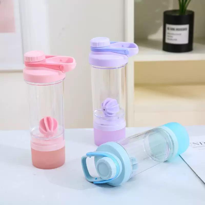 Shaker Bottle 450ML Plastic Protein Mixer - Homazing