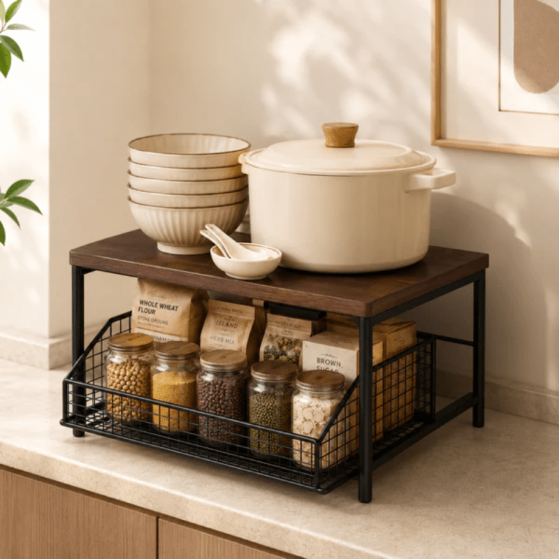 Sliding Kitchen Counter Organizer - Homazing
