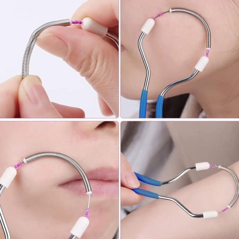 Spring Facial Hair Remover Tool - Homazing