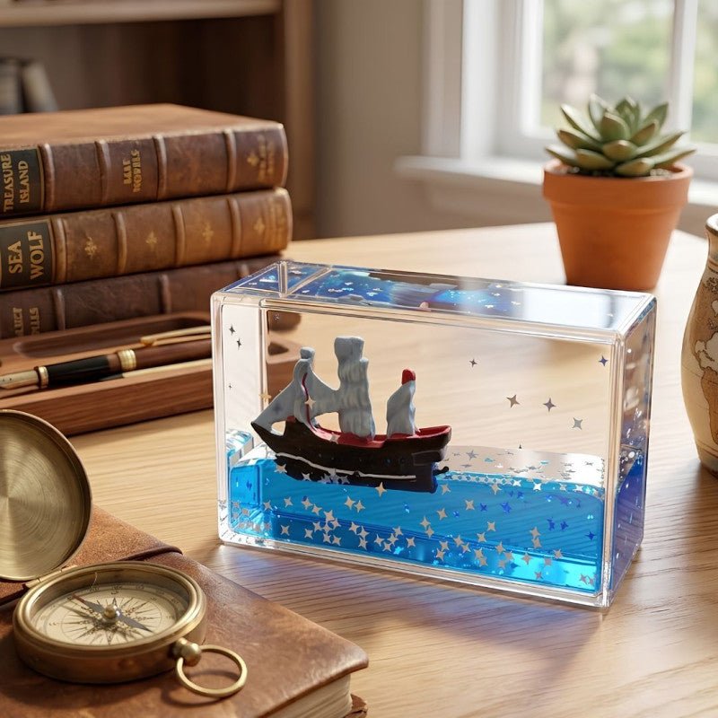 Square Water Paper Weight Decorative Desk Paperweight - Homazing
