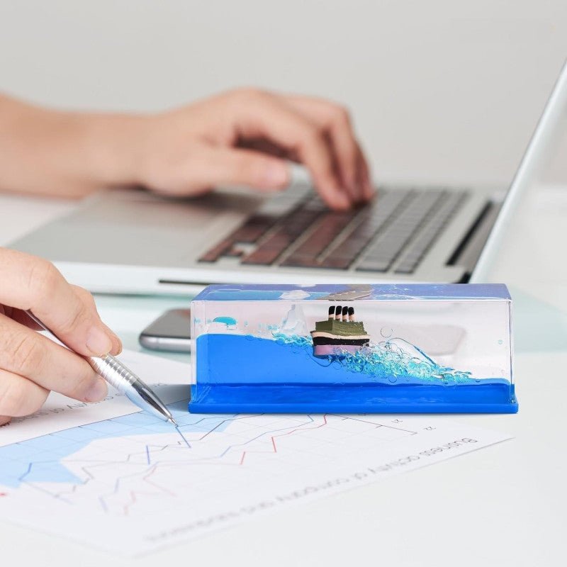 Square Water Paper Weight Decorative Desk Paperweight - Homazing