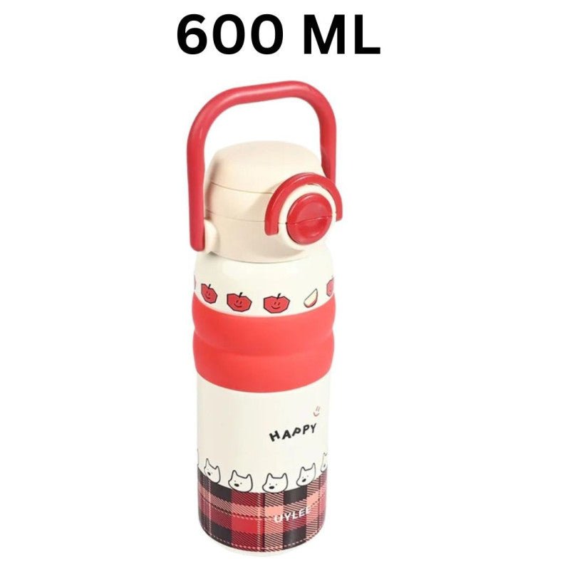 Stainless Steel 600ML Kids Water Bottle - Homazing