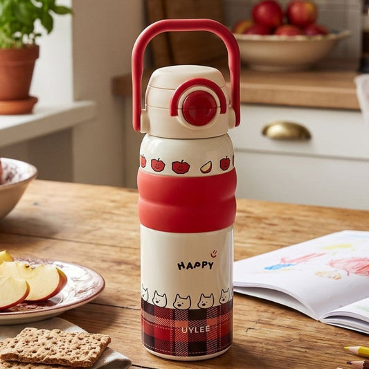 Stainless Steel 600ML Kids Water Bottle - Homazing