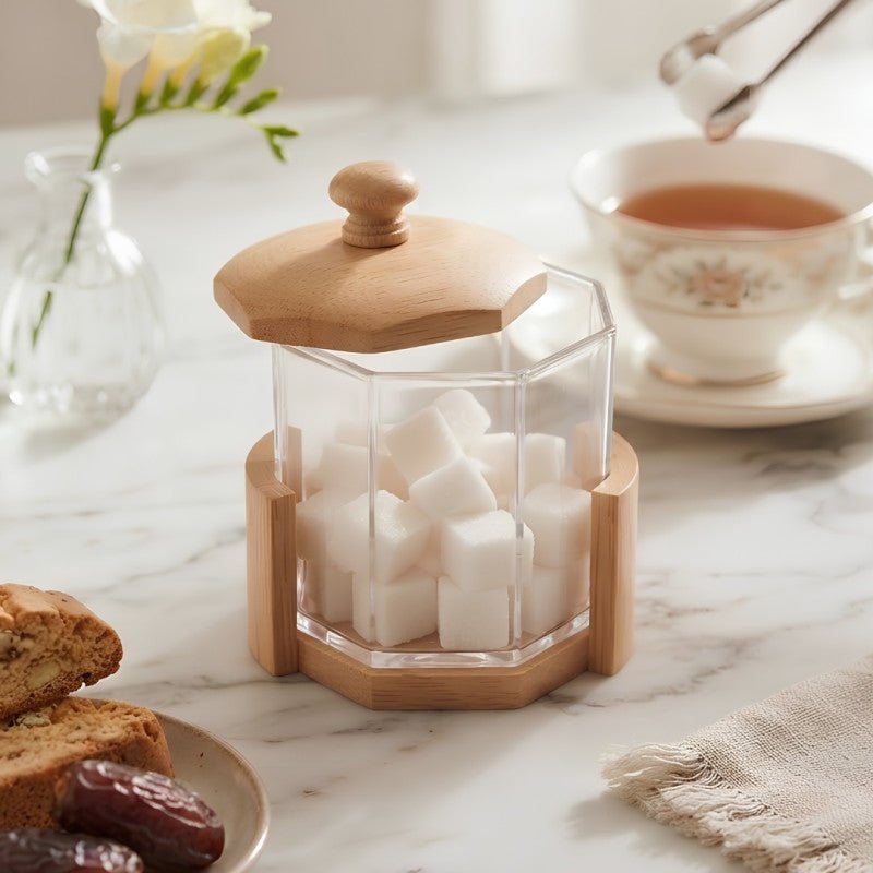 Sugar Pot With Lid And Spoon - Homazing