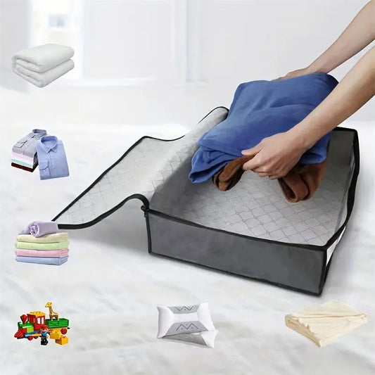 Foldable Under Bed Clothes Storage Organizer