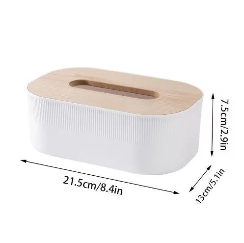 Wooden Head Tissue Box - Homazing