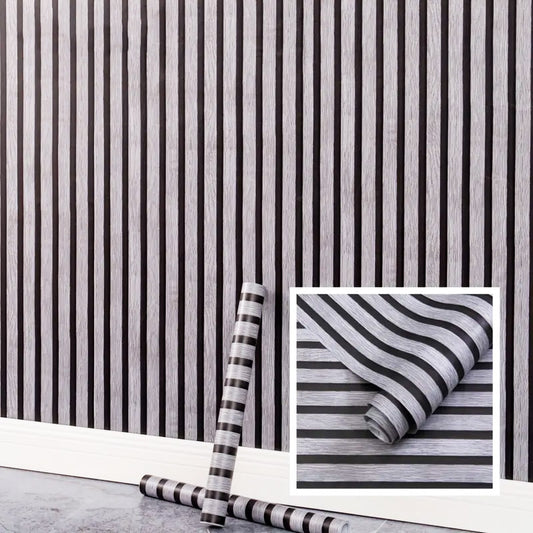 Wood Texture Wall Sheet-Grey