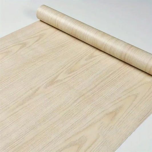 Wood Adhesive Furniture Wallpaper Cream