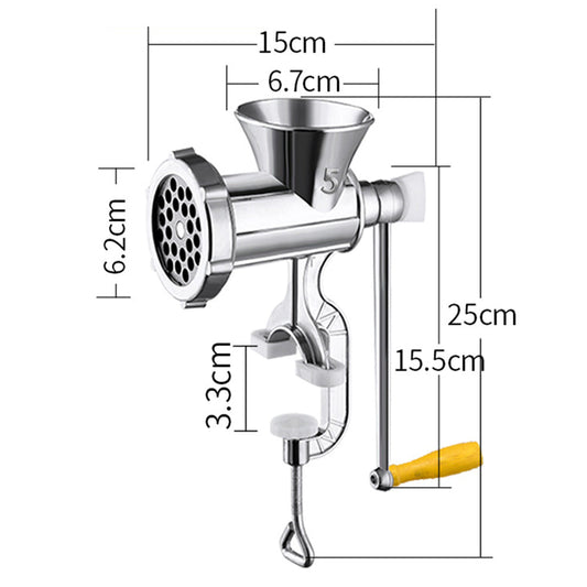 Hand Meat Mincer Grinder Machine Manual